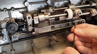 Replacing Singer sewing machine gears 507 [upl. by Ieluuk]