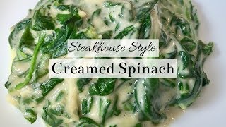 Creamed Spinach [upl. by Wichman]