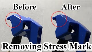 How to Remove Nub Stress Marks on Gunpla [upl. by Dnomyad]