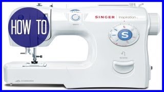 How to Thread a Sewing Machine Singer Inspiration [upl. by Zul]