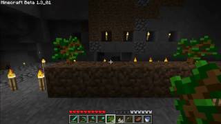 Minecraft Tutorials  29  How to Survive amp Thrive Underground Tree Farm [upl. by Flavia99]