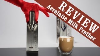 Aerolatte Milk Frother  Exclusive Review [upl. by Ahsikam]