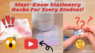 Stationery Hacks Compilation  Stationery Pal [upl. by Ettedo]