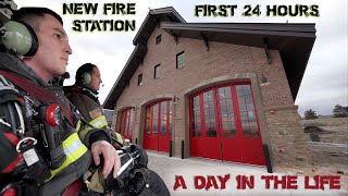 First 24 Hours in a New Fire Station  A Day in the Life [upl. by Griselda]