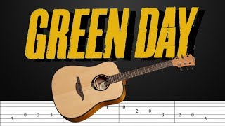 Redundant  Green Day  Guitar Tabs Guitar Tutorial  Bass guitar [upl. by Akitnahs744]