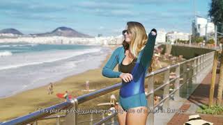 Las Canteras  Gran Canaria  The Canary way of surf [upl. by Hedda]