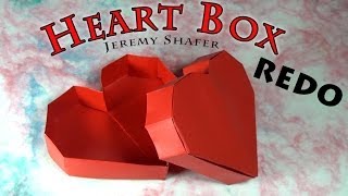 Origami Heart Box  Redo [upl. by Elwee]