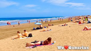 Gran Canaria Playa del Ingles Beachwalk  Boardwalk  We❤️Canarias [upl. by Elam]