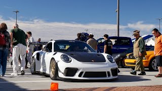 Big Ballers At OC Cars amp Coffee [upl. by Nyllewell171]