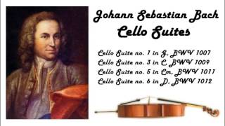 Johann Sebastian Bach  Cello suites in 432 Hz great for reading or studying [upl. by Beaufert]