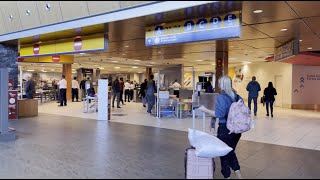 Arriving at CALGARY Airport 4K🇨🇦 CANADA Travel [upl. by Atinhoj]