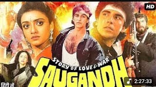 Saugandh 1991 Full Movie HD  AkshayKumar Mukesh Khanna  BollywoodAction Movie [upl. by Gracie]